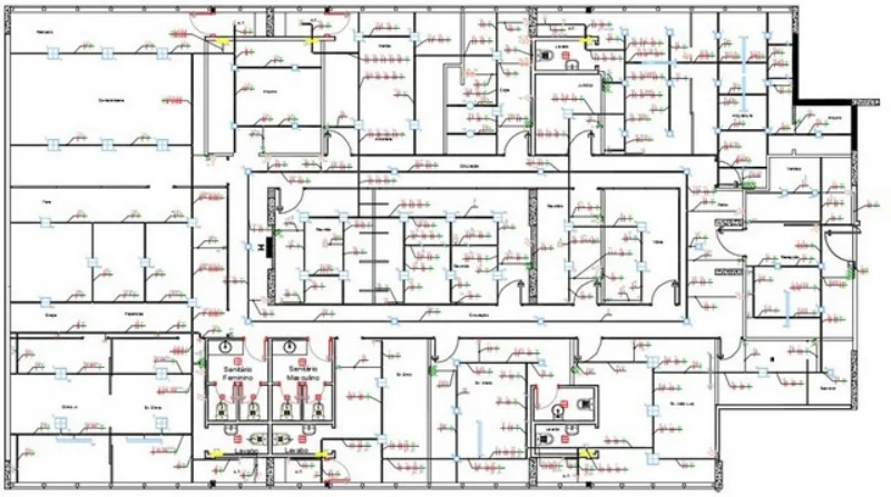 Projeto de instalação elétrica predial